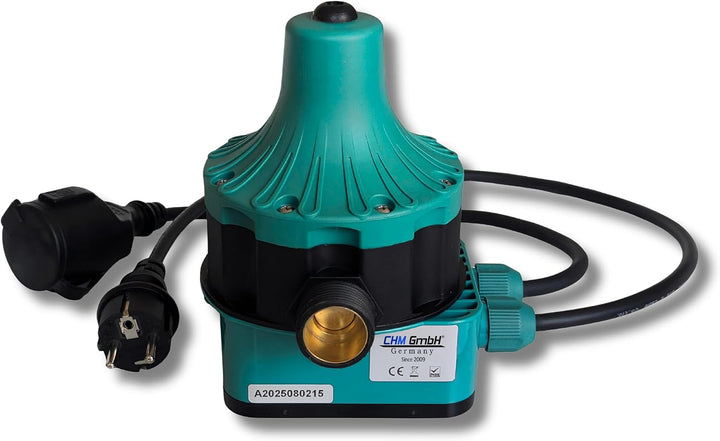 Gartenpumpe Edelstahl 2,2 Kw 11 Bar 8600 L/h Kreiselpumpe mit Drucksschalter/Trockenlaufschutz einst