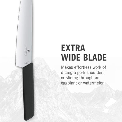 Victorinox, Swiss Modern, Profi Tranchiermesser, Extra Scharfe Klinge, gerader Schliff, 22 cm, Robus