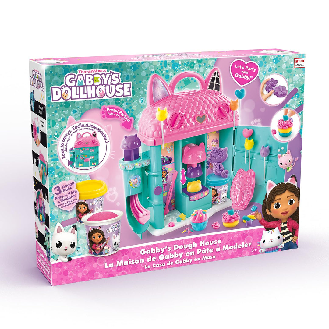 Canal Toys - Gabby und das Zauberhaus - Gabby Haus aus Knete - GAB 023, grün, grün
