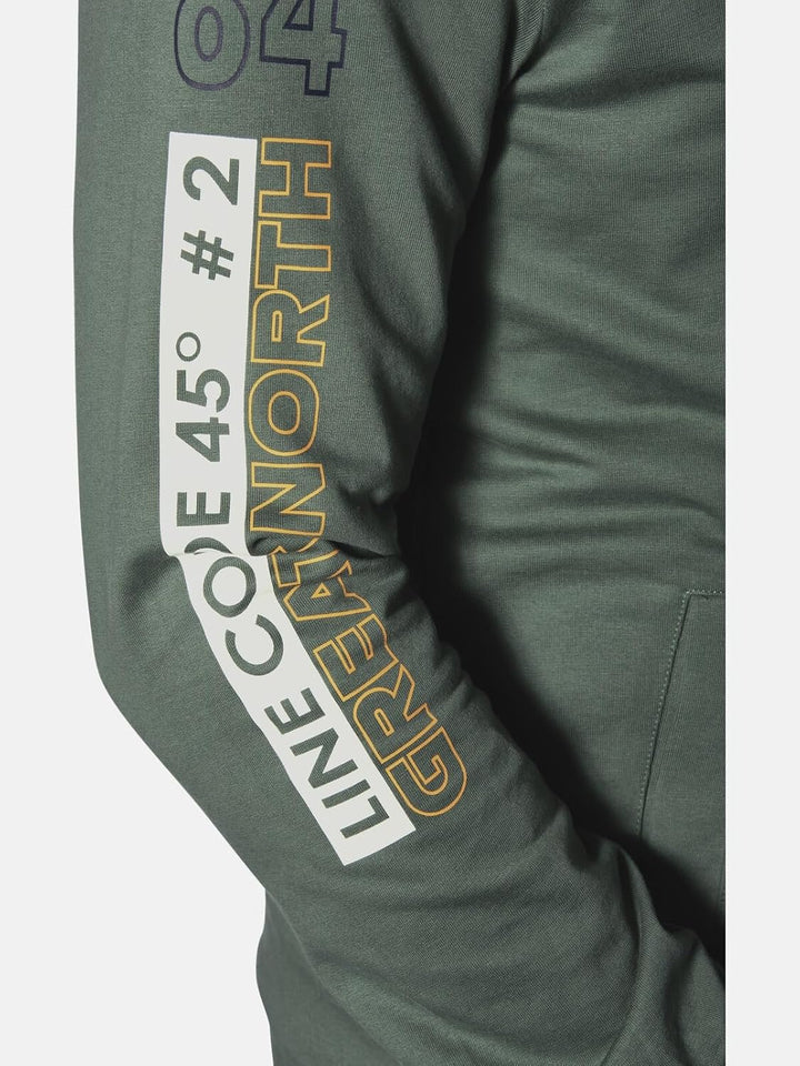 Jan Vanderstorm Herren Sweatjacke Roderich L Grosse Grössen Oliv, L Grosse Grössen Oliv
