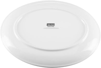 Athena Hotelware CC212 Coupe Platte, oval, 30,5 cm (Pack von 6),Weiss 30.5 cm Geschirr, 30.5 cm Gesc