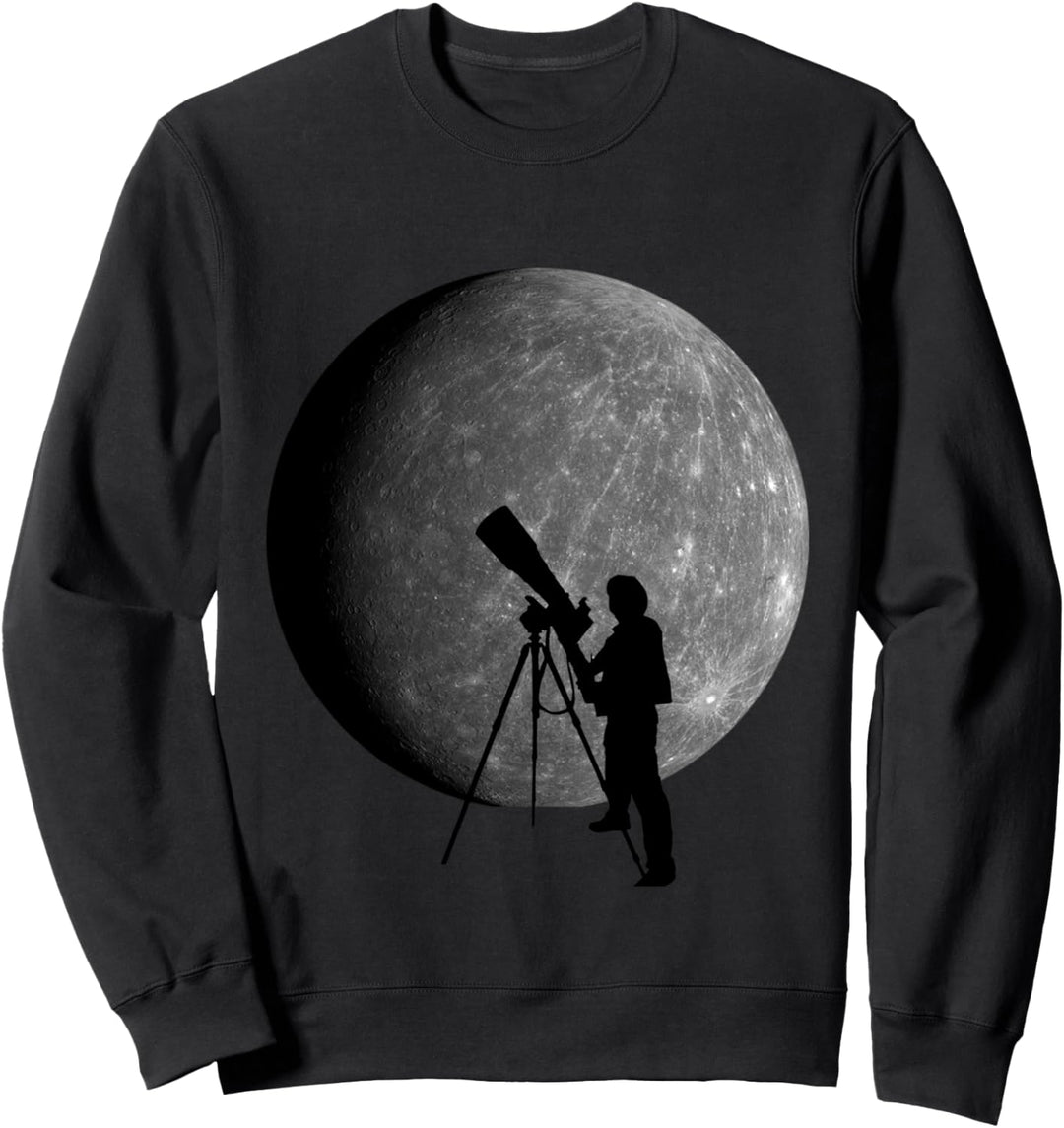 Astronomie Astrologie Planeten Sterne Merkur Geschenkidee Sweatshirt
