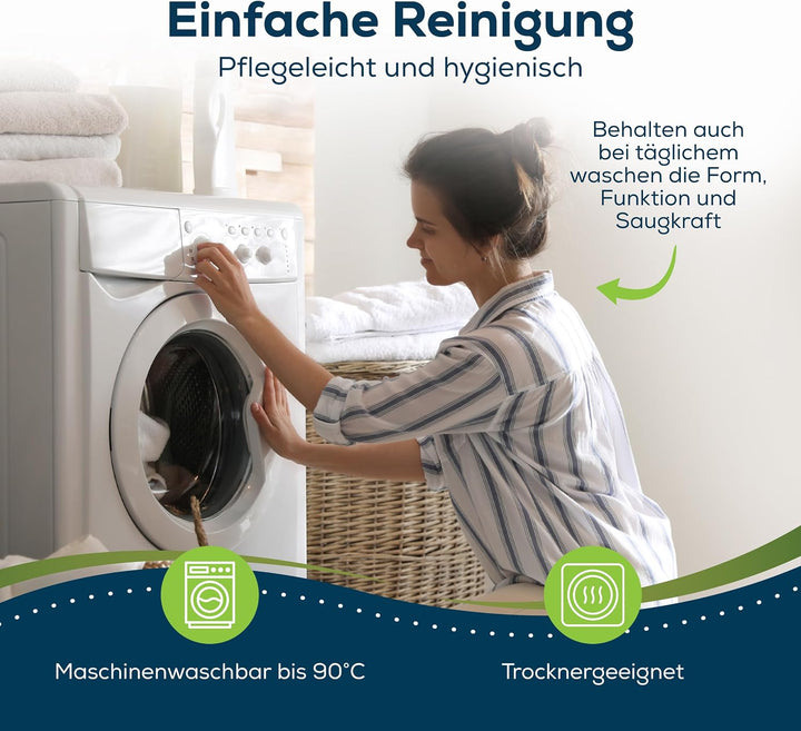 Sensalou Matratzen Auflage 70x100 cm - 2 Stück wasserdicht, waschbar - Inkontinenz Matratzenschutz U