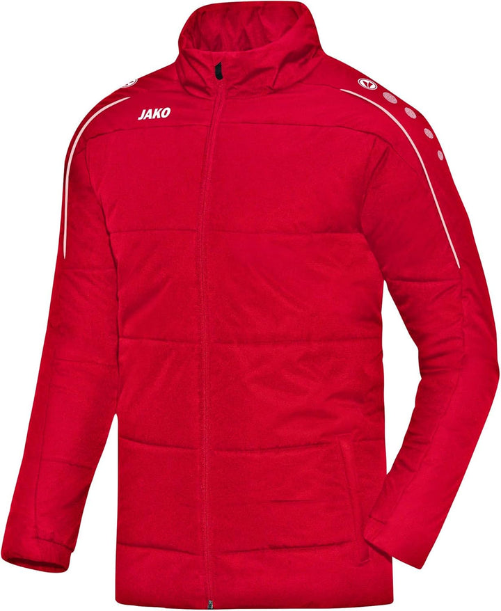 JAKO Kinder Coachjacke Classico, marine, 152, 7150 L Rot, L Rot
