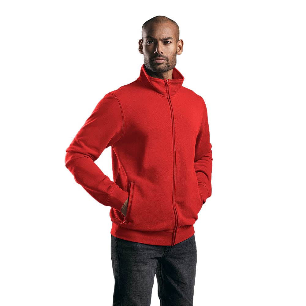 EXCD Sweatjacke Herren, Rot, L
