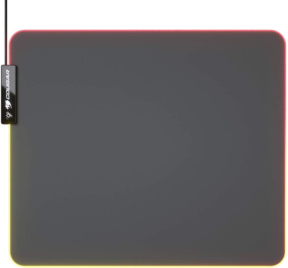 Cougar Neon RGB Gaming-Mauspad, Grösse M, glatt Medium Neonfarben, Medium Neonfarben