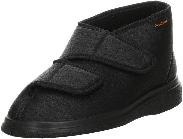 Fischer Herren Ortho Hohe Hausschuhe 36 EU Schwarz Schwarz 222, 36 EU Schwarz Schwarz 222