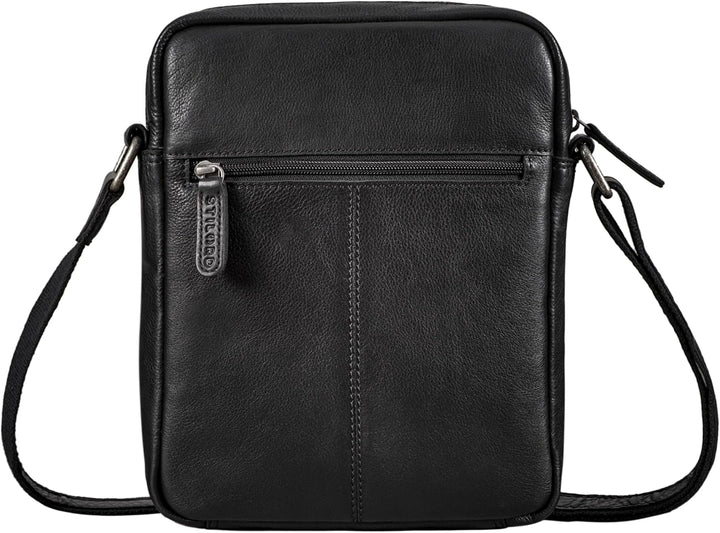 STILORD 'Bruce' Vintage Herrentasche Ledertasche Kleine Umhängetasche für Männer 9.7 Zoll iPad Tasch