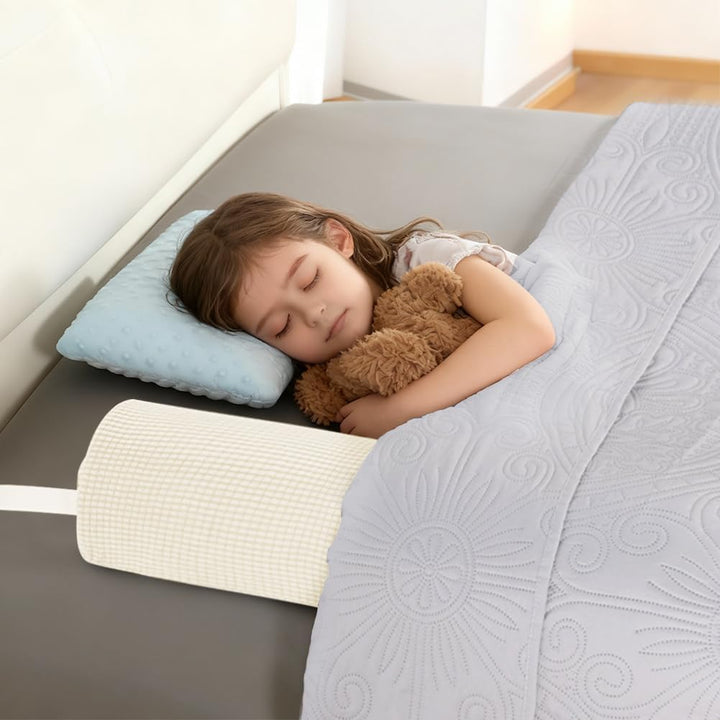 DUJUIKE Bettschutzgitter für Kleinkinder, Bettumrandung für Baby ältere Menschen, Bettgitter aus Sch