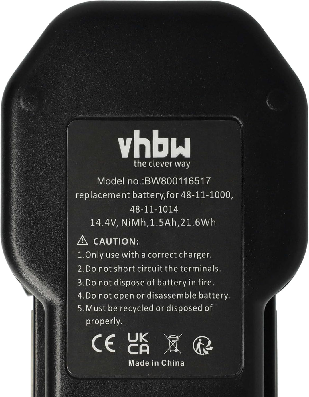 vhbw 2X Akku kompatibel mit AEG SB2E 14 STX Werkzeug (1500 mAh, NiMH, 14,4 V)