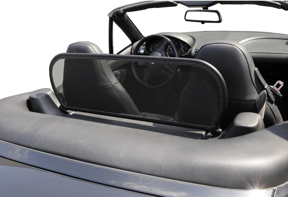 Aperta Windschott passend für BMW Z3 E36 100% Passgenau OEM Qualität Schwarz Windstop Windabweiser