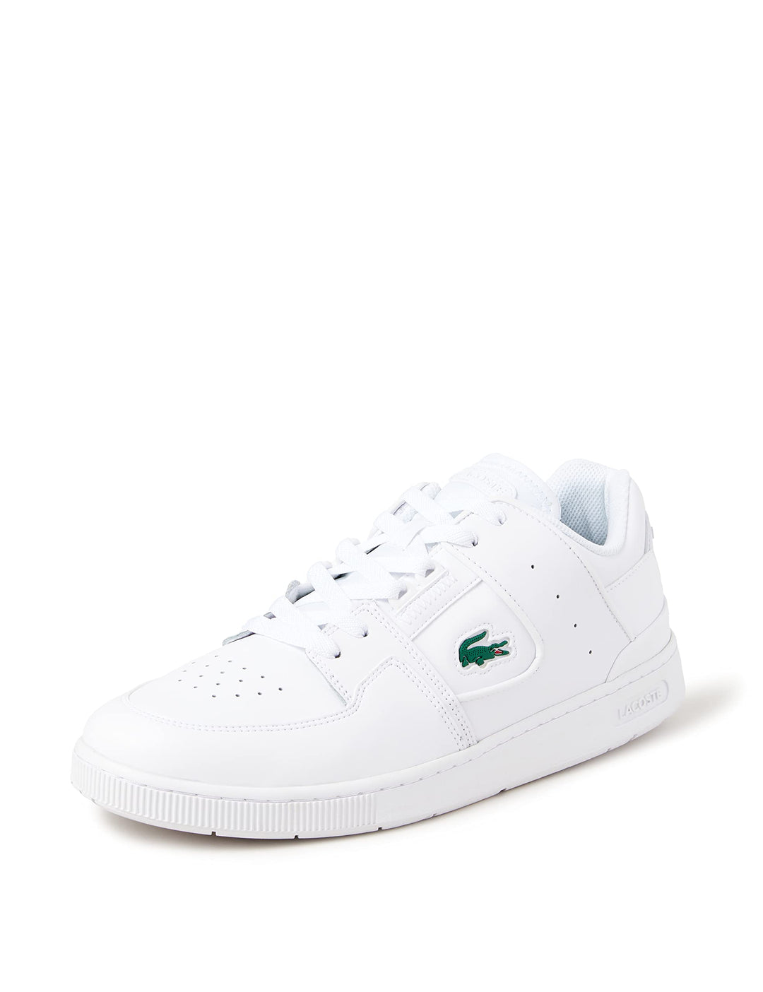 Lacoste Herren Low-Top Sneaker Court CAGE 0721 1 SMA, Männer Halbschuhe 44.5 EU Wht Wht 21g, 44.5 EU