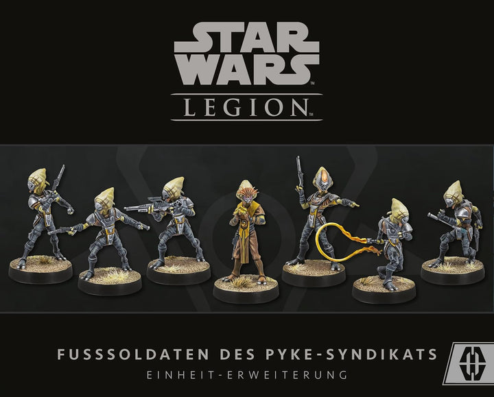 Atomic Mass Games | Star Wars: Legion – Fusssoldaten des Pyke-Syndikats | Einheit-Erweiterung | Tabl