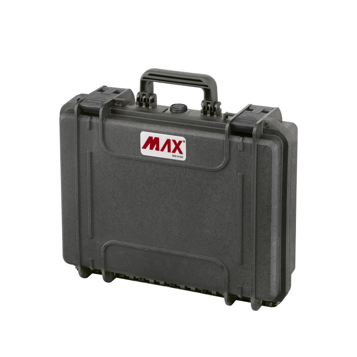 MAX MAX380H115 Luftdichter Koffer, Schwarz, 380 x 270 x 115 mm Leer 380 x 270 x 115 mm, Leer 380 x 2