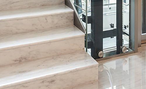 Kara Gtrip Anti-Rutsch Streifen geprägt Rolle 15 lfm Rolle 3 cm transparent Innentreppen fuer Hund u