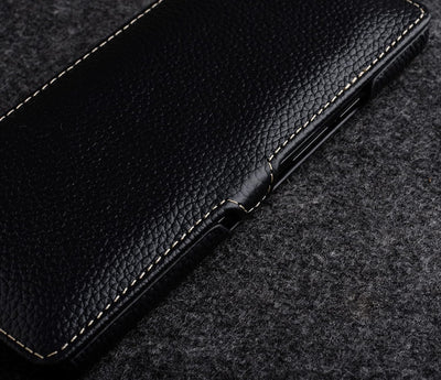 STILGUT Book Case kompatibel mit Google Pixel 6 Hülle aus Leder mit Clip-Verschluss, Lederhülle, Kla
