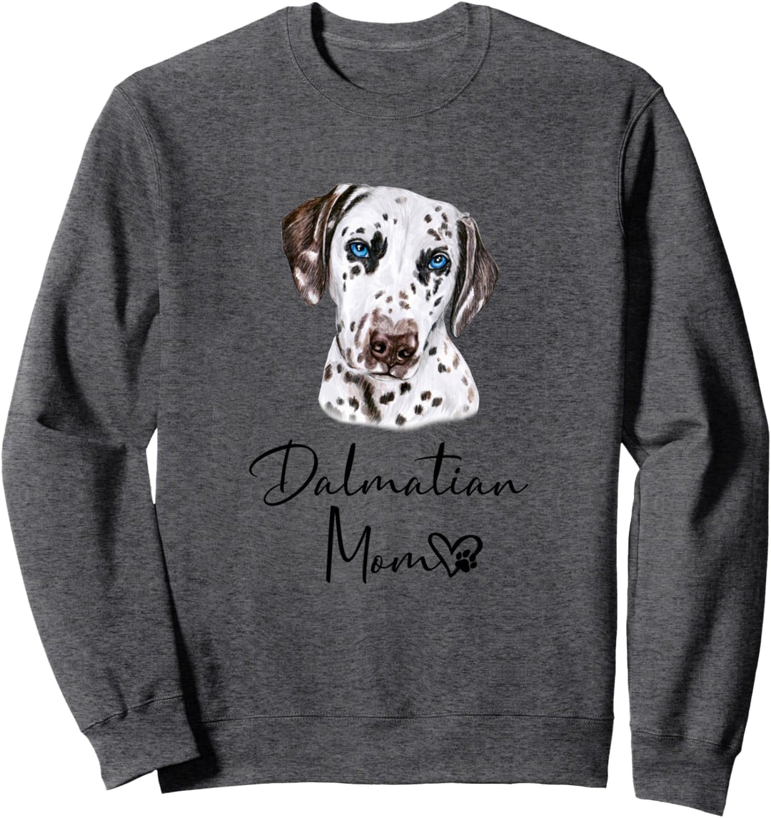 DALMATINA MOM DALMATINER Mama Hund Hundemama Frauchen Sweatshirt