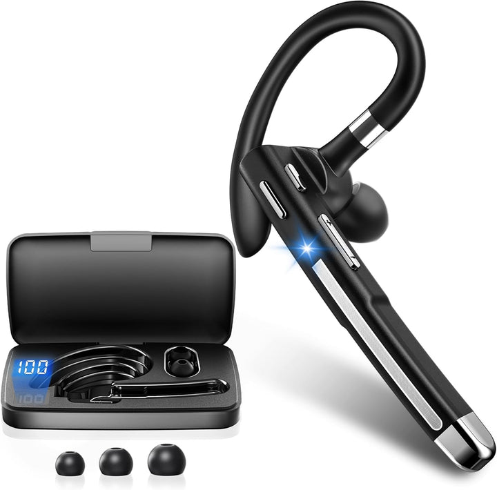 Headset Bluetooth 6.1 CVC8.0 Noise Cancelling In Ear Kopfhörer 100 Std Kabellos Kopfhörer mit Dual M