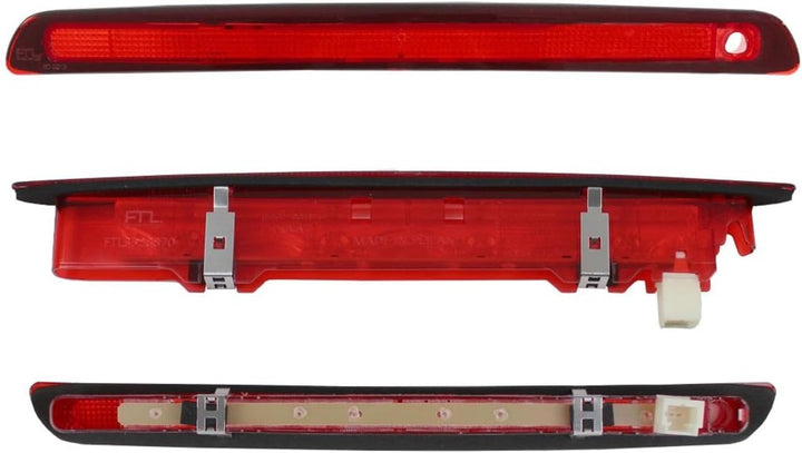HZ-DESIGN Dritte 3 Bremsleuchte Bremslicht Zusatzbremsleuchte Rot kompatibel mit QASHQAI I J10