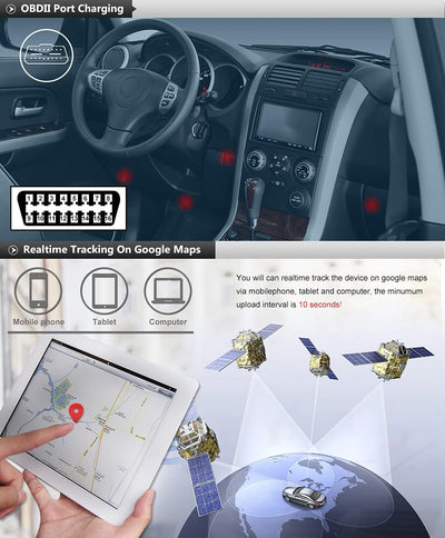 4G LTE OBD GPS Tracker Fahrzeug Tracker Echt-Zeit Tracking GPS Locator OBDII Stecker & Play Fahren V