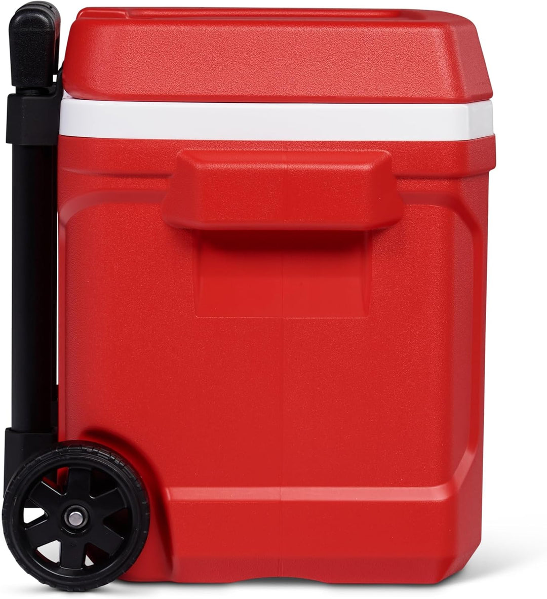 IGLOO Profile 54 Roller Kühlbox – Robuste Passive Kühlbox mit Rollen & Teleskopgriff – Extra Starke