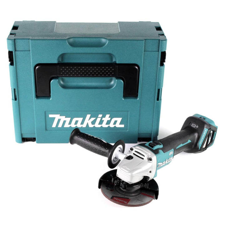 Makita DGA 511 ZJ Akku Winkelschleifer 18V 125mm Brushless Solo + Makpac - ohne Akku, ohne Ladegerät