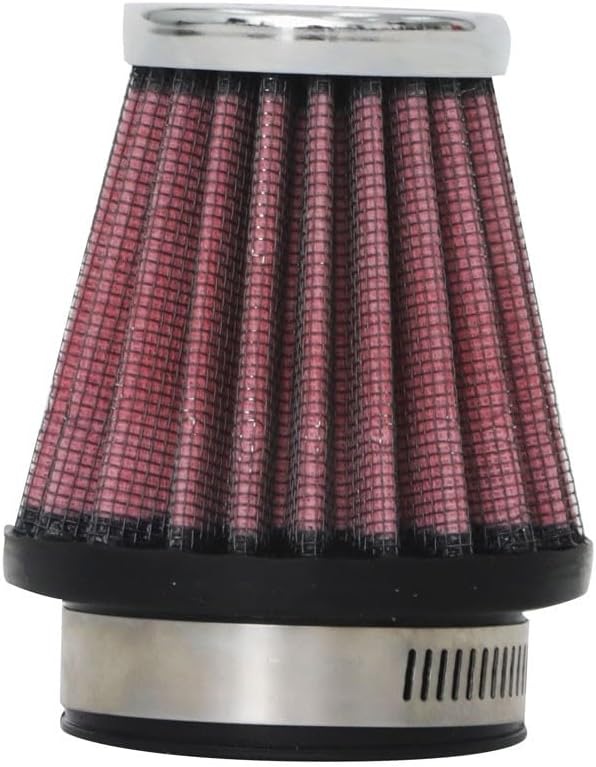 K&N RC-1090 KFZ und Motorrad Universal Chrom Filter
