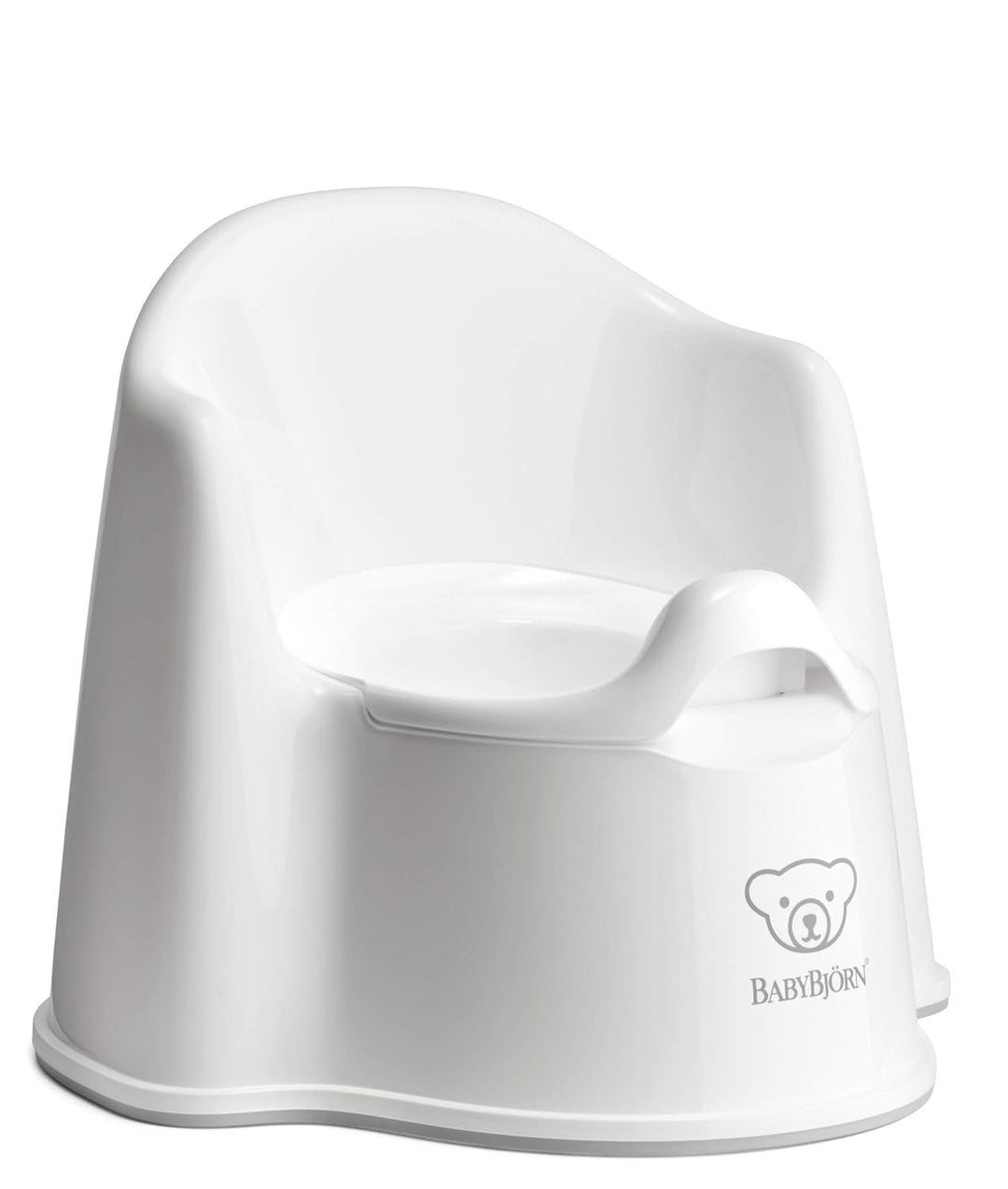BabyBjörn Topfstuhl, Weiss/Grau, Weiss/Grau