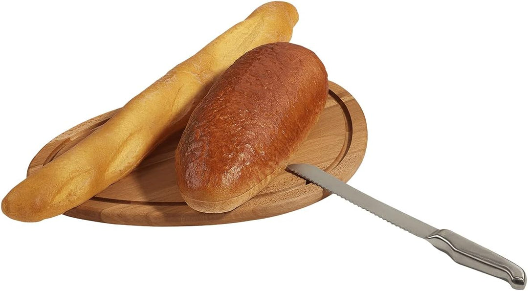 Deko Brot-Leib Lebensmittel-Attrappe braun 11,5 x 33 cm Dekoration