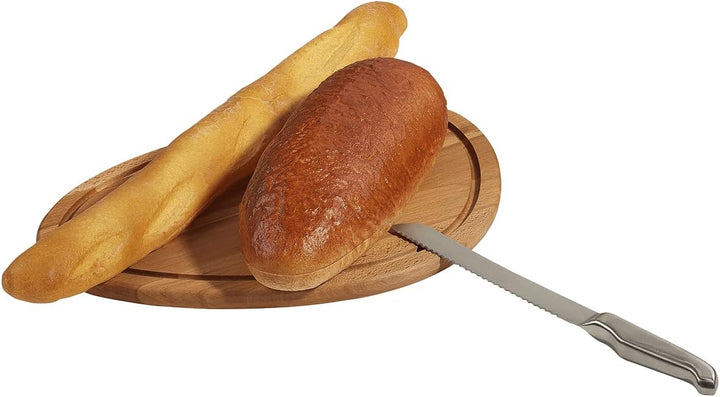 Deko Brot-Leib Lebensmittel-Attrappe braun 11,5 x 33 cm Dekoration