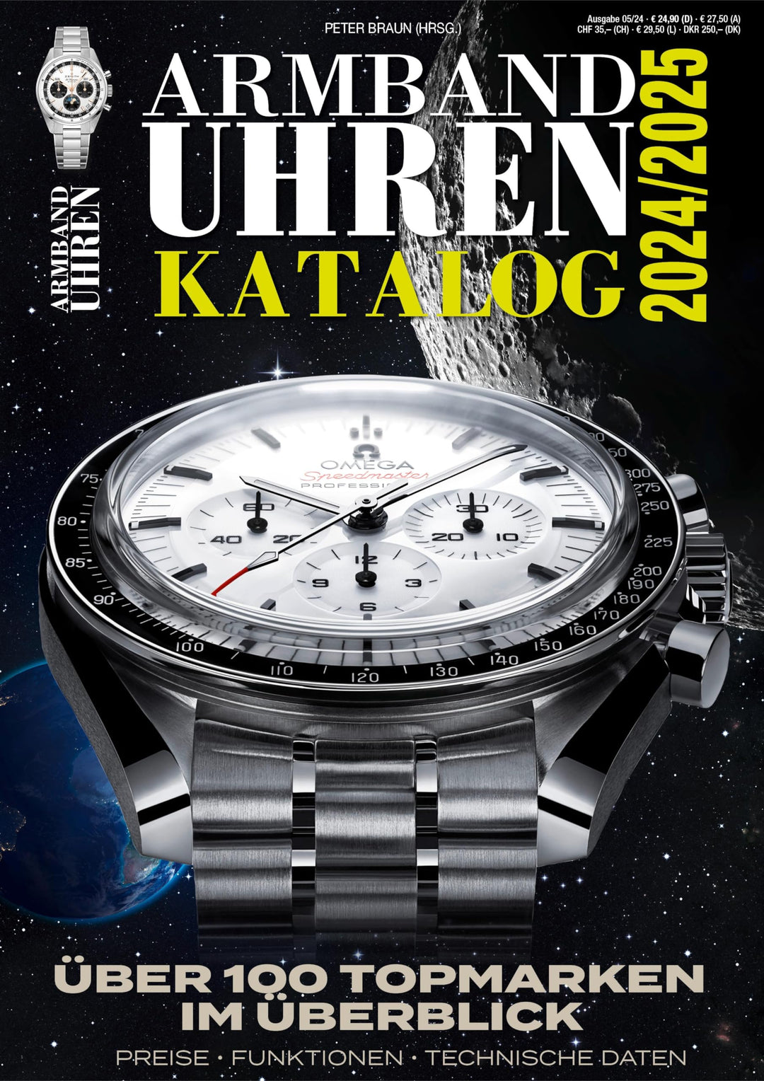 Armbanduhren Katalog 2024/2025: Über 100 Top-Marken im Überblick. DAS Standardwerk für alle Uhrmache