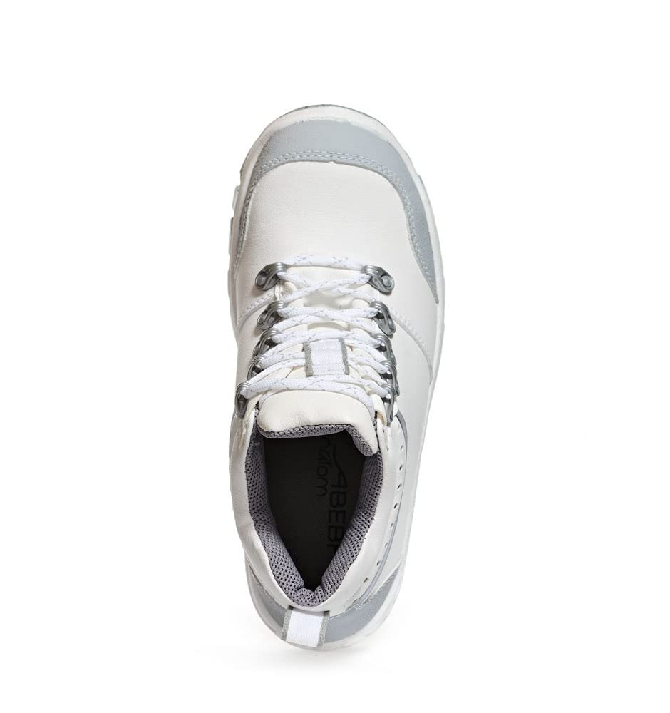 ABEBA 2172 ANATOM Stiefel, S2, SRC, Weiss/Grau, Grösse 46, 46