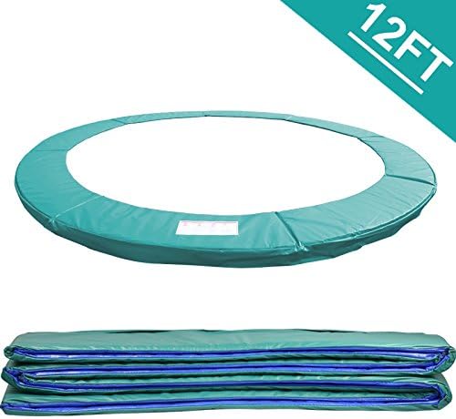Greenbay Premium Grün Trampolinzubehör Federabdeckung 366cm für Trampolin Randabdeckung Randschutz -