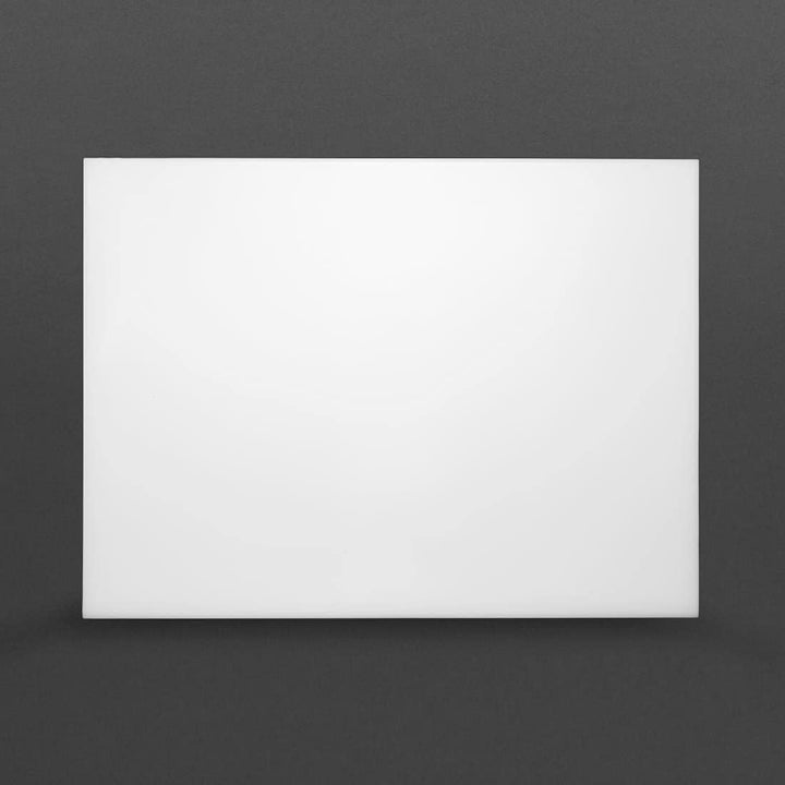 Hygiplas HDPE snijplank wit 600x450x12mm 1/2(H)x 23 1/2(W)x 18(L)"/ 12x 600x 450mm Weiss, 1/2(H)x 23