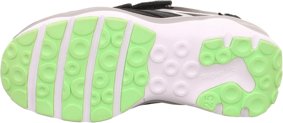 Superfit SPORT5 Sneaker Gore-Tex 1-000236 Jungen 21 EU Weit Schwarz Hellgrün 0020, 21 EU Weit Schwar