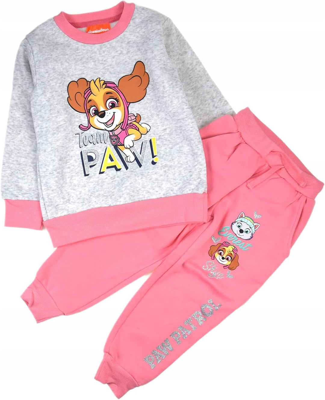 eplusm Disney Frozen Elsa und Anna Jogginganzug Mädchen Trainingsanzug, Warm Winter Jogginghose und