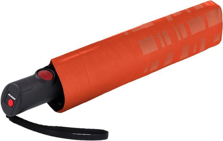 Knirps C.205 Medium Duomatic Solid Pumpkin Reflective