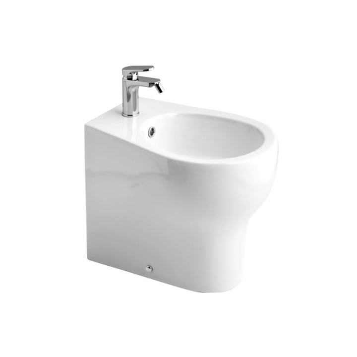 Kiamami Valentina - Standbidet aus weisser Sanitärkeramik | Soave Stand-Bidet, Stand-Bidet