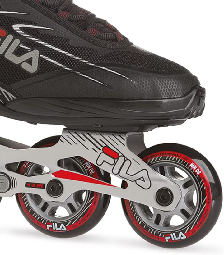 FILA Skates Legacy Pro 80 Black/Red 16272 schwarz 46, 16272 schwarz 46