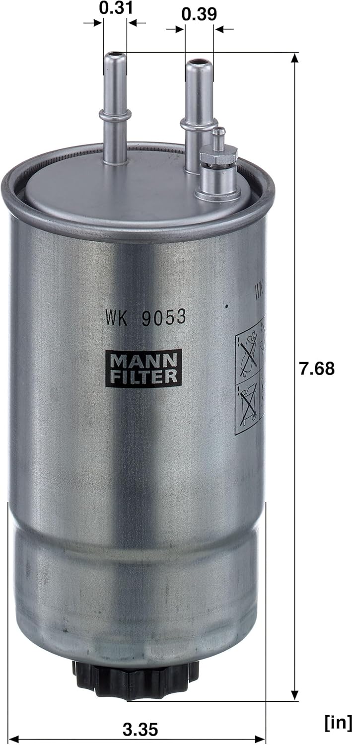 MANN-FILTER WK 9053 z Kraftstofffilter Satz mit Dichtung / Dichtungssatz Kraftstofffilter – Für PKW