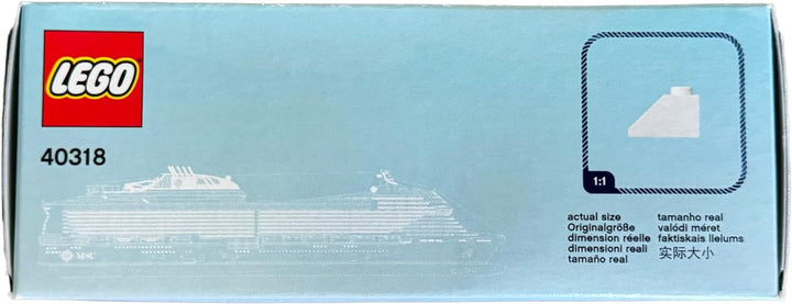 LEGO System Item 40318 MSC Cruises Limited Edition Kreuzschiff