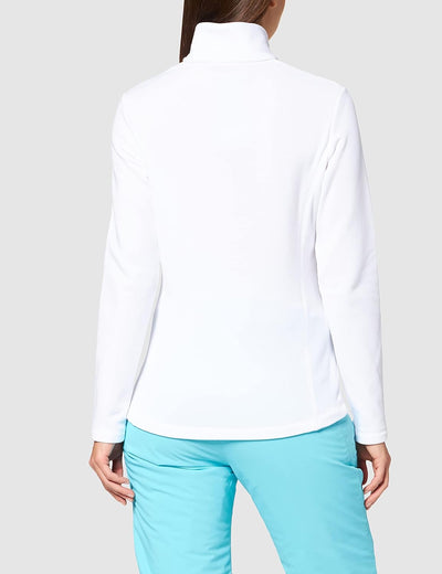 CMP Damen Stretch-Fleecepullover für Damen Fleeceshirt 36 Weiss, 36 Weiss