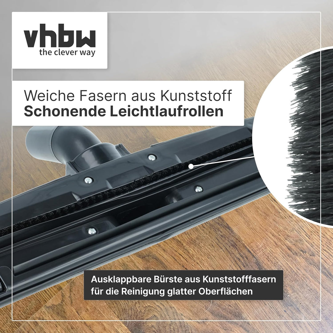 vhbw Bodendüse für Teppiche kompatibel mit Hitachi CV-300 P, CV-3300, CV-3200, CV-400P eco, CV-400 e