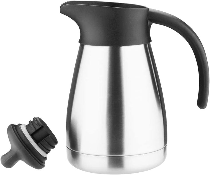 Isolierkanne mit Schraubverschluss von Olympia, 500 ml, aus Edelstahl, 500 ml