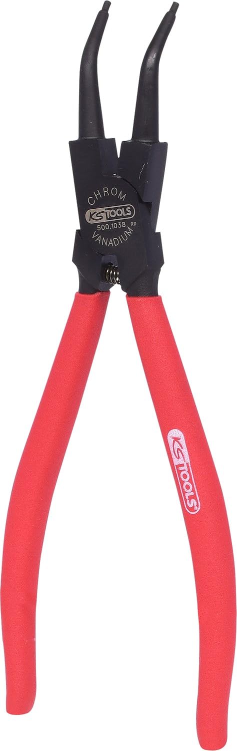 KS Tools 500.1038 Radlager-Sicherungszange, abgewinkelt, 240mm 240 mm, 240 mm