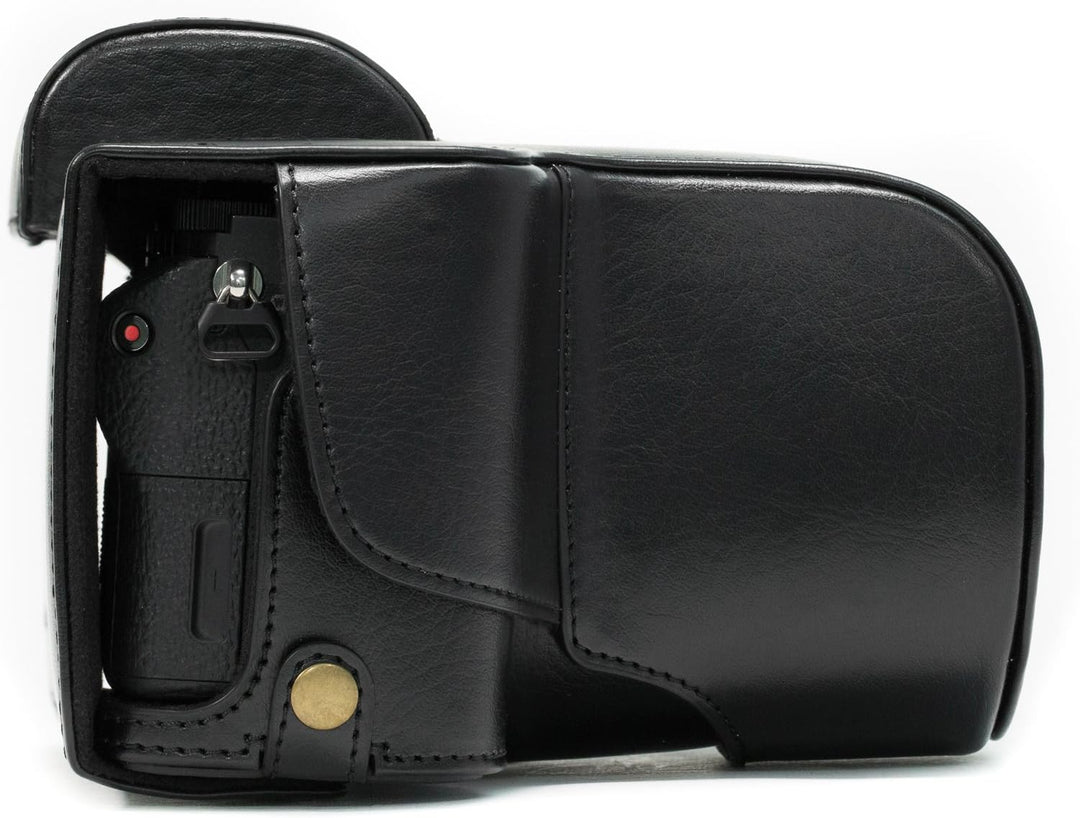 MegaGear Sony Alpha A7S II, A7R II, A7 II (28-70mm) Ever Ready Leder Kamera-Case mit Trageriemen und