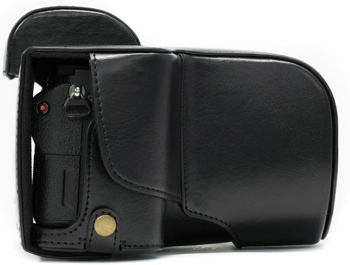 MegaGear Sony Alpha A7S II, A7R II, A7 II (28-70mm) Ever Ready Leder Kamera-Case mit Trageriemen und