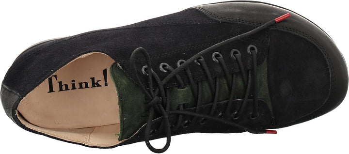 Think! Herren King Chromfrei Gegerbte Nachhaltige Wechselfussbett Schnürhalbschuhe 41 EU 8000 Oceano