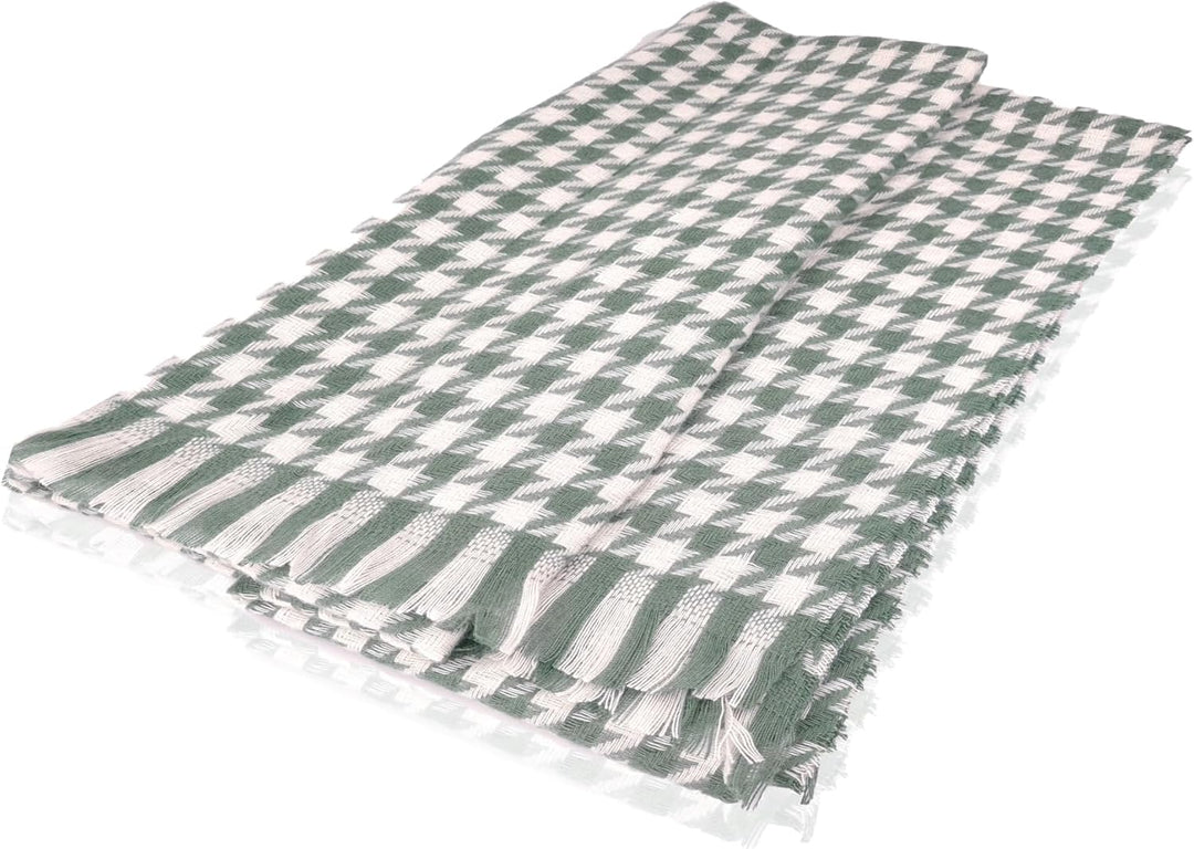 GLORIS Warmer Kaschmir Schal Herbst Winter Hahnentritt Schal/XL Stola Umschlagtuch Warm Pashmina Sch