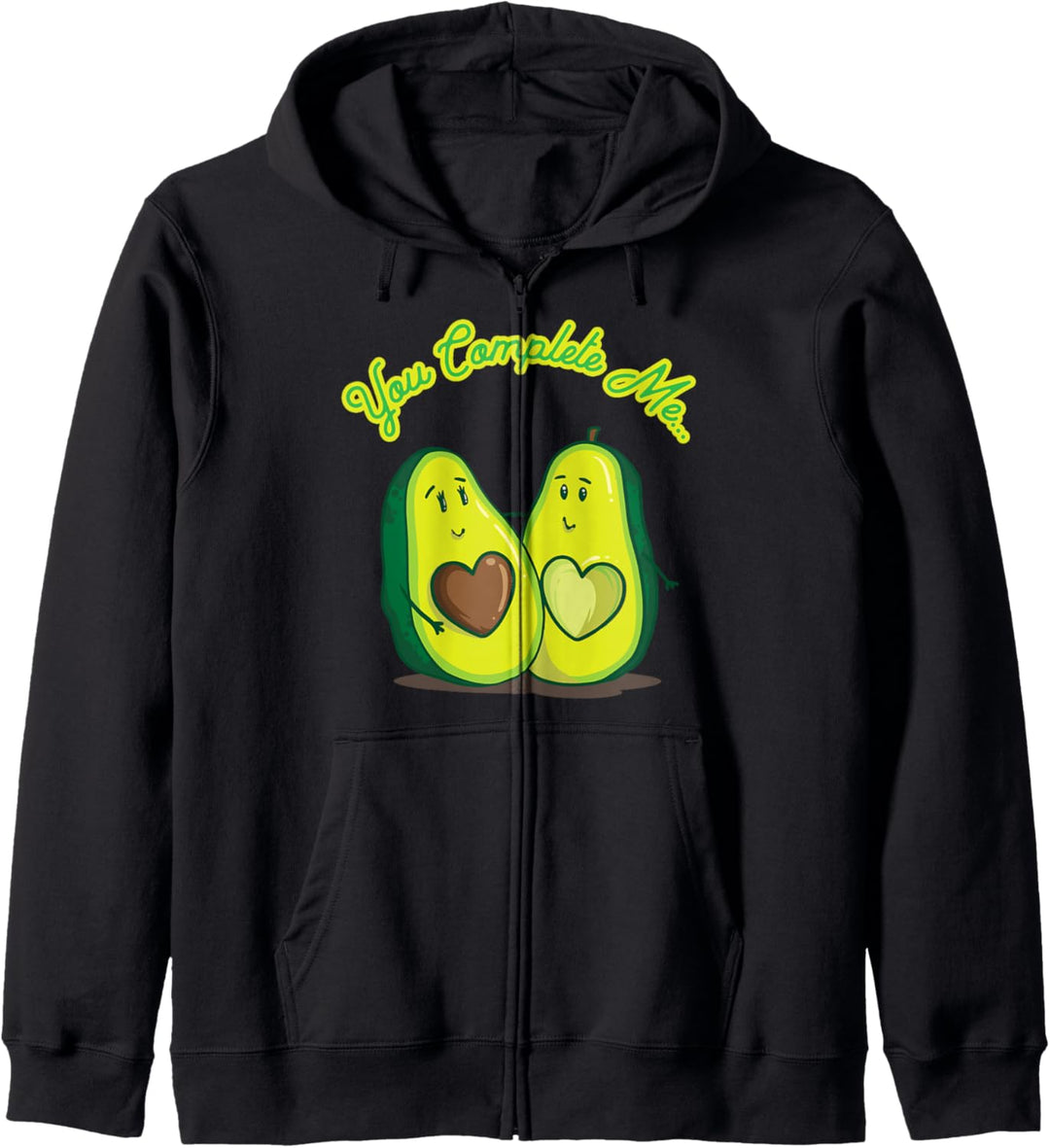 You Complete Me Avocado Kapuzenjacke